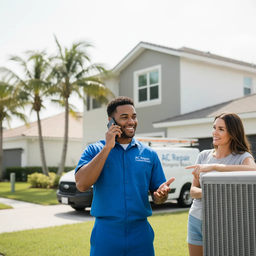 AC Repair Pompano Beach customer support in West Chicago